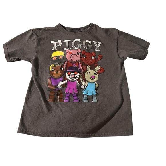 Piggy Boys size XS grey t-shirt - Picture 1 of 3